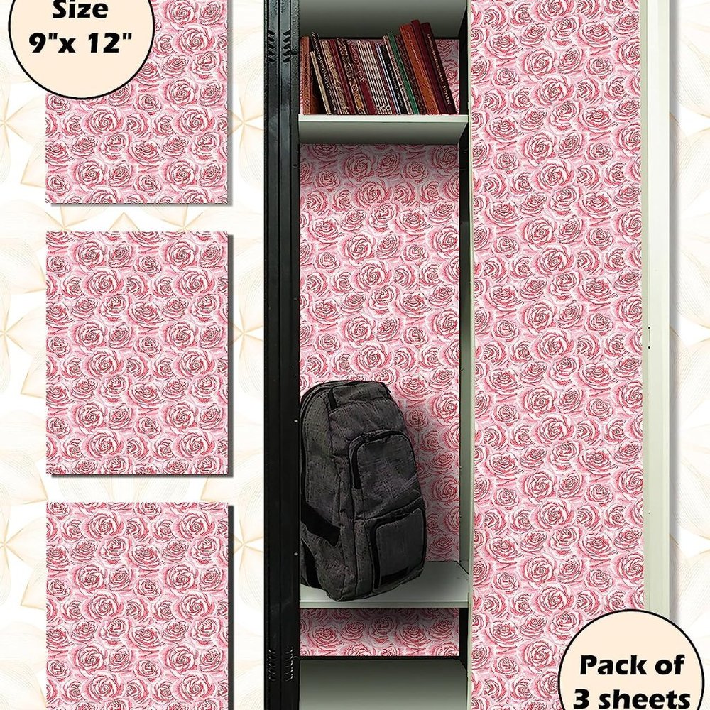 Magnetic Locker Wallpaper (Full sheet Magnetic) - Pack of 3 Sheets (vb066)